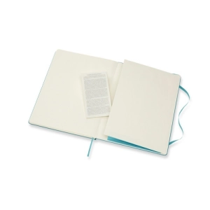 Notes MOLESKINE Classic XL (19x25 cm) w linie, twarda oprawa, reef blue, 192 strony, niebieski-248849