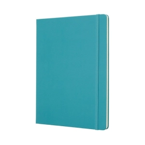 Notes MOLESKINE Classic XL (19x25 cm) w linie, twarda oprawa, reef blue, 192 strony, niebieski-248855
