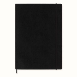 Notes MOLESKINE Classic A4 (21x29,7 cm) w kratkę, miękka oprawa, 192 strony, czarny-248860