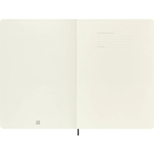 Notes MOLESKINE Classic A4 (21x29,7 cm) w kratkę, miękka oprawa, 192 strony, czarny-248869