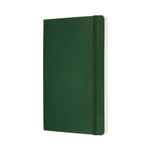 Notes MOLESKINE L (13x21cm) w linie, miękka oprawa, myrtle green, 192 strony, zielony-248881