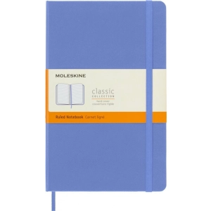 Notes MOLESKINE Classic L (13x21 cm) w linie, twarda oprawa, hydrangea blue, 240 stron, niebieski-248887