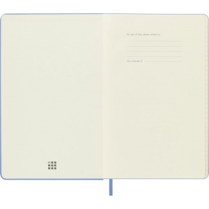Notes MOLESKINE Classic L (13x21 cm) w linie, twarda oprawa, hydrangea blue, 240 stron, niebieski-248891