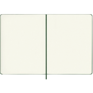 Notes MOLESKINE Classic XL (19x25cm) w kropki, twarda oprawa, myrtle green, 192 strony, zielony-248904