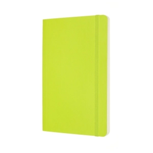Notes MOLESKINE Classic L (13x21 cm) gładki, miękka oprawa, lemon green, 192 strony, zielony-248912