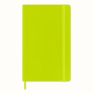 Notes MOLESKINE Classic L (13x21 cm) gładki, miękka oprawa, lemon green, 192 strony, zielony-248915