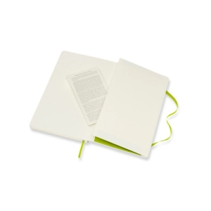 Notes MOLESKINE Classic L (13x21 cm) gładki, miękka oprawa, lemon green, 192 strony, zielony-248916