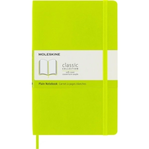 Notes MOLESKINE Classic L (13x21 cm) gładki, miękka oprawa, lemon green, 192 strony, zielony-248918