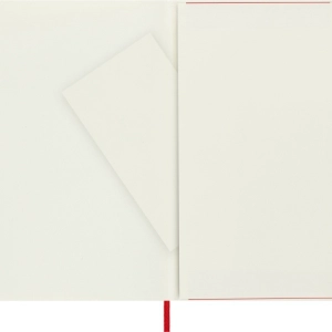 Notes MOLESKINE Classic L (13x21cm) w kropki, miękka oprawa, 192 strony, czerwony-248928