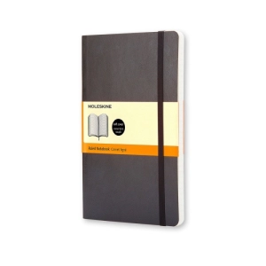 Notes MOLESKINE Classic L (13x21cm) w linie, miękka oprawa, 192 strony, czarny-248934