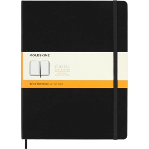 Notes MOLESKINE Classic XL (19x25cm) w linie, twarda oprawa, 192 strony, czarny-248971