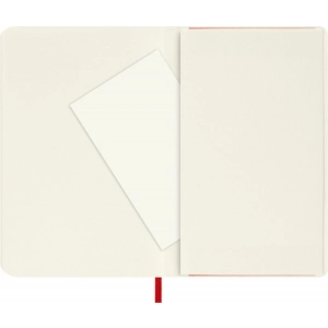 Notes MOLESKINE Classic P (9x14cm) w kropki, miękka oprawa, 192 strony, czerwony-248981