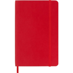 Notes MOLESKINE Classic P (9x14cm) w kropki, miękka oprawa, 192 strony, czerwony-248992