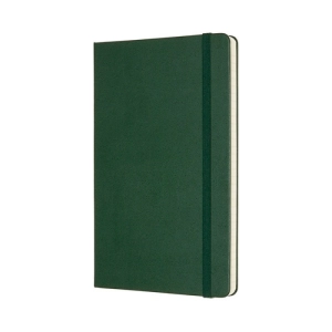 Notes MOLESKINE Classic L (13x21cm) w linie, twarda oprawa, myrtle green, 240 stron, zielony-248995