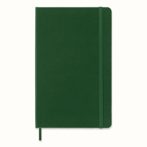 Notes MOLESKINE Classic L (13x21cm) w linie, twarda oprawa, myrtle green, 240 stron, zielony-248996