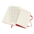 Notes MOLESKINE Classic P (9x14cm), w linie, miękka oprawa, 192 strony, czerwony-248051