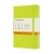 Notes MOLESKINE Classic P (9x14cm), w linie, twarda oprawa, 192 strony, lemon green