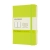 Notes MOLESKINE Classic P (9x14cm), gładki, twarda oprawa, 192 strony, lemon green