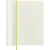 Notes MOLESKINE Classic L (13x21cm), w linie, miękka oprawa, 192 strony, lemon green-248359