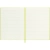 Notes MOLESKINE Classic XL (19x25cm), w linie, twarda oprawa, 192 strony, lemon green-248377