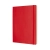 Notes MOLESKINE Classic XL 19x25cm w linie miękka oprawa 192 str czerwony-248714