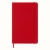 Notes MOLESKINE Classic L (13x21 cm) w kropki, twarda oprawa, scarlet red, 240 stron, czerwony-248756