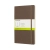 Notes MOLESKINE L (13x21 cm) gładki, miękka oprawa, earth brown, 192 strony, brązowy