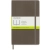 Notes MOLESKINE L (13x21 cm) gładki, miękka oprawa, earth brown, 192 strony, brązowy-248832