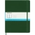 Notes MOLESKINE Classic XL (19x25cm) w kropki, twarda oprawa, myrtle green, 192 strony, zielony-248905
