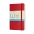 Notes MOLESKINE Classic P (9x14cm) w kropki, miękka oprawa, 192 strony, czerwony