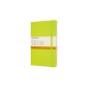 Notes MOLESKINE Classic L (13x21cm), w linie, twarda oprawa, 240 stron, lemon green