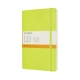 Notes MOLESKINE Classic L (13x21cm), w linie, miękka oprawa, 192 strony, lemon green