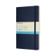 Notes MOLESKINE L (13x21cm) w kropki, miękka oprawa, sapphire blue, 192 strony, niebieski