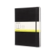 Notes MOLESKINE Classic XL (19x25cm) gładki, twarda oprawa, 192 strony, czarny