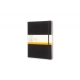 Notes MOLESKINE Classic XL (19x25cm) w linie, twarda oprawa, 192 strony, czarny