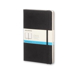 Notes MOLESKINE Classic L (13x21cm) w kropki, twarda oprawa, 240 stron, czarny