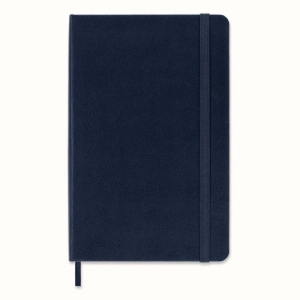 Notes MOLESKINE Classic M (11,5x18 cm) w kratkę, twarda oprawa, sapphire blue, 208 stron, niebieski-249020