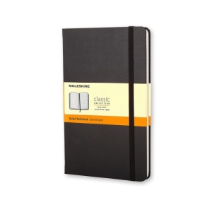 Notes MOLESKINE Classic P (9x14cm) w linie, twarda oprawa, 192 strony, czarny-249031