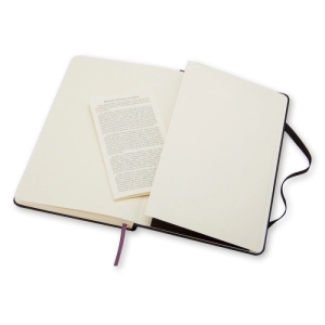 Notes MOLESKINE Classic P (9x14cm) w linie, twarda oprawa, 192 strony, czarny-249034