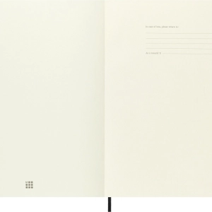 Notes MOLESKINE Classic XXL (21,6x27,9 cm) gładki, miękka oprawa, 192 strony, czarny-249085