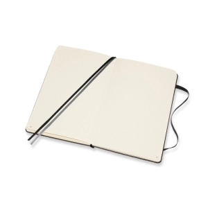 Notes MOLESKINE L (13x21cm) Art Bullet w kropki, twarda oprawa, 160 stron, czarny-249087