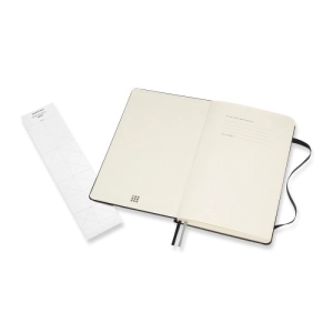 Notes MOLESKINE L (13x21cm) Art Bullet w kropki, twarda oprawa, 160 stron, czarny-249089