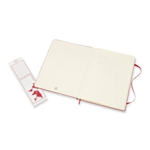 Notes MOLESKINE Classic XL (19x25 cm) w linie, twarda oprawa, 192 strony, czerwony-249121