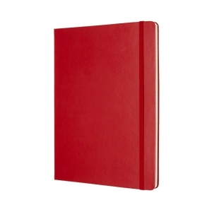 Notes MOLESKINE Classic XL (19x25 cm) w linie, twarda oprawa, 192 strony, czerwony-249124