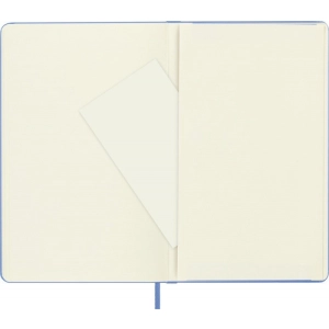 Notes MOLESKINE Classic L (13x21 cm) gładki, twarda oprawa, hydrangea blue, 240 stron, niebieski-249149