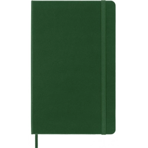 Notes MOLESKINE Classic L (13x21cm) w kropki, twarda oprawa, myrtle green, 240 stron, zielony-249161