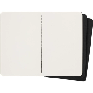 Zestaw 3 Zeszytów MOLESKINE Cahier Journals P (9x14cm) gładki, 64 strony, czarny-249212