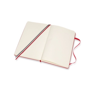 Notes MOLESKINE Classic L (13x21 cm) gładki, twarda oprawa, scarlet red, 400 stron, czerwony-249218