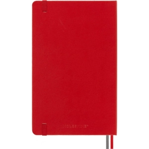 Notes MOLESKINE Classic L (13x21 cm) gładki, twarda oprawa, scarlet red, 400 stron, czerwony-249220