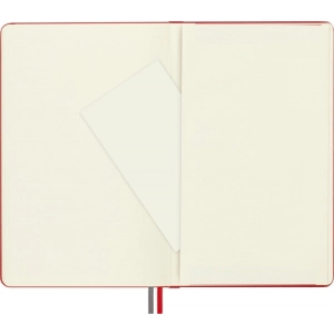 Notes MOLESKINE Classic L (13x21 cm) gładki, twarda oprawa, scarlet red, 400 stron, czerwony-249222